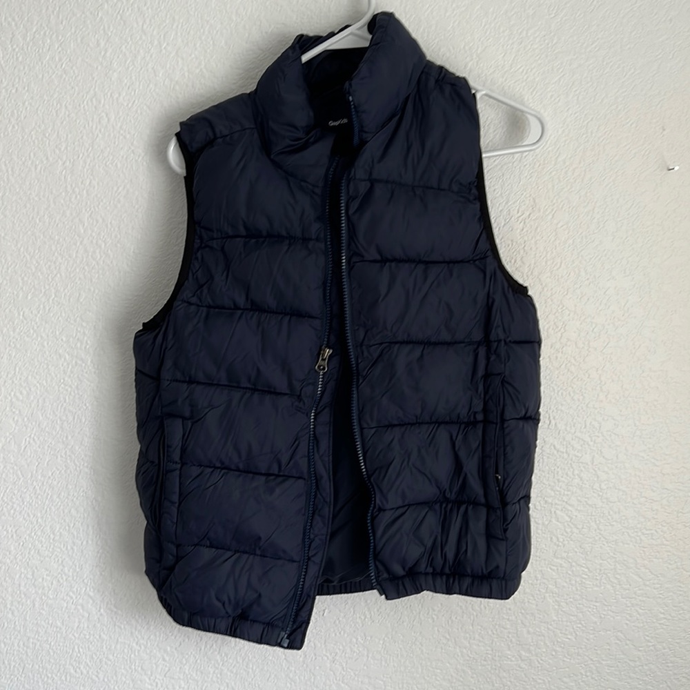 Blue GapKids puffer vest